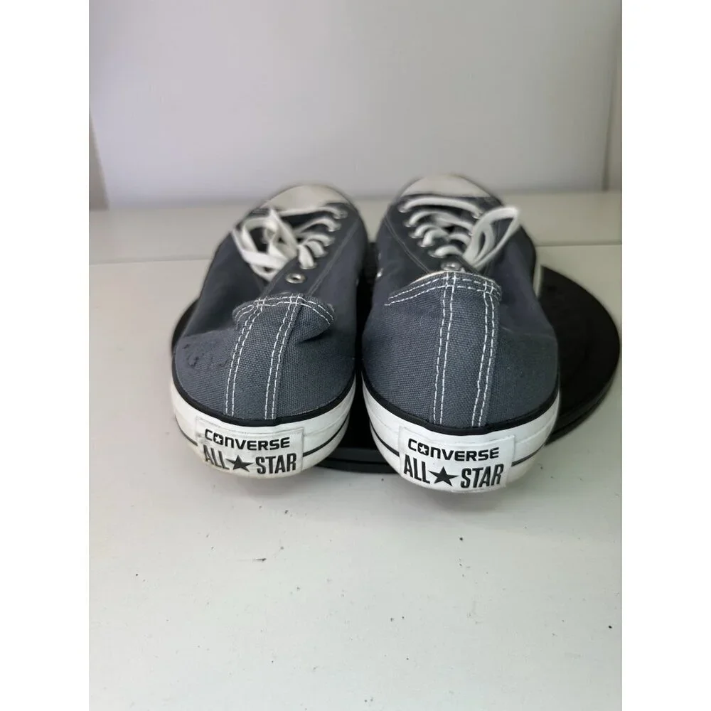 Converse Size 18 All Star Blue Canvas Lace Up Women’s Sneaker Tennis Shoe - Picture 5 of 9